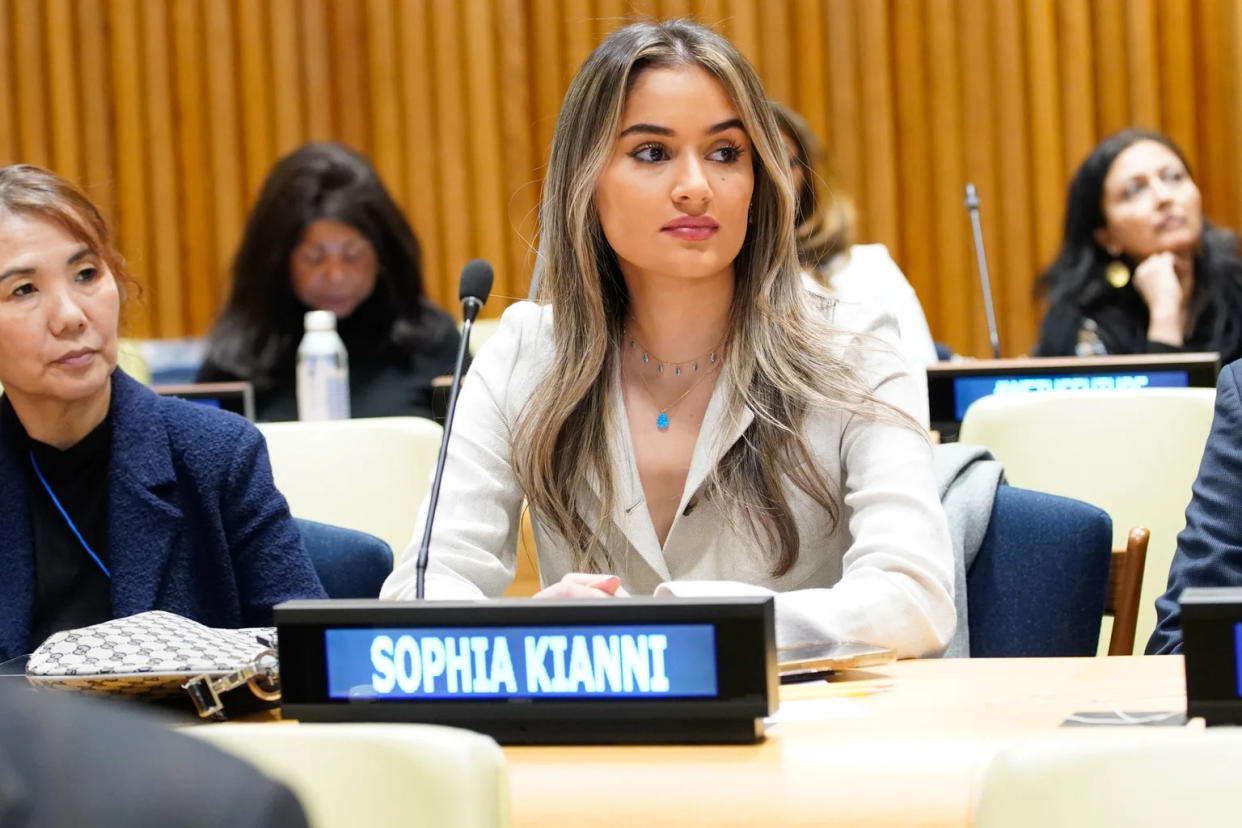 Iranian-American Sophia Kianni, founder of Climate Cardinals, wants to correct the accessibility gap in climate change resources. 