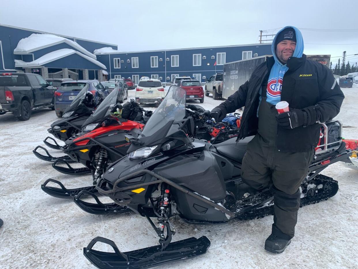 Cain’s Quest competitors like Reily Adams say they are going to have to ride with extra caution this year due to unfavourable route conditions across Labrador’s terrain.  (John Gaudi/CBC - image credit)