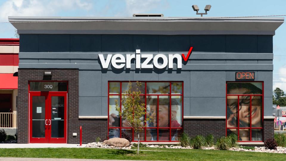 A Verizon Wireless store in Cheyenne, Wyoming.