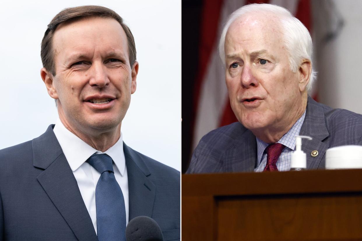 Senator Chris Murphy and Senator John Cornyn