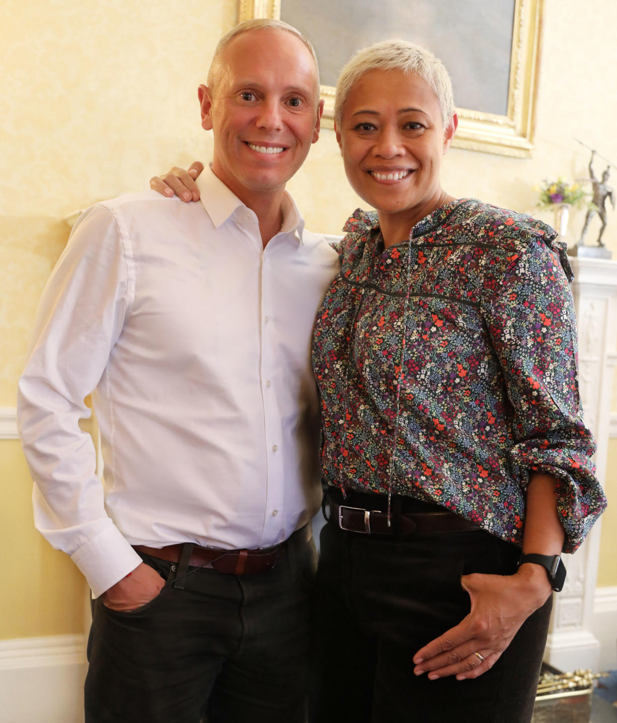 Rob Rinder and Monica Galetti will discover what it takes to work in a top hotel. (BBC)
