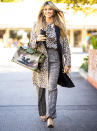 <p>Heidi Klum rocks leopard print from head to toe for a stylish outing in L.A. on Nov. 26.</p>