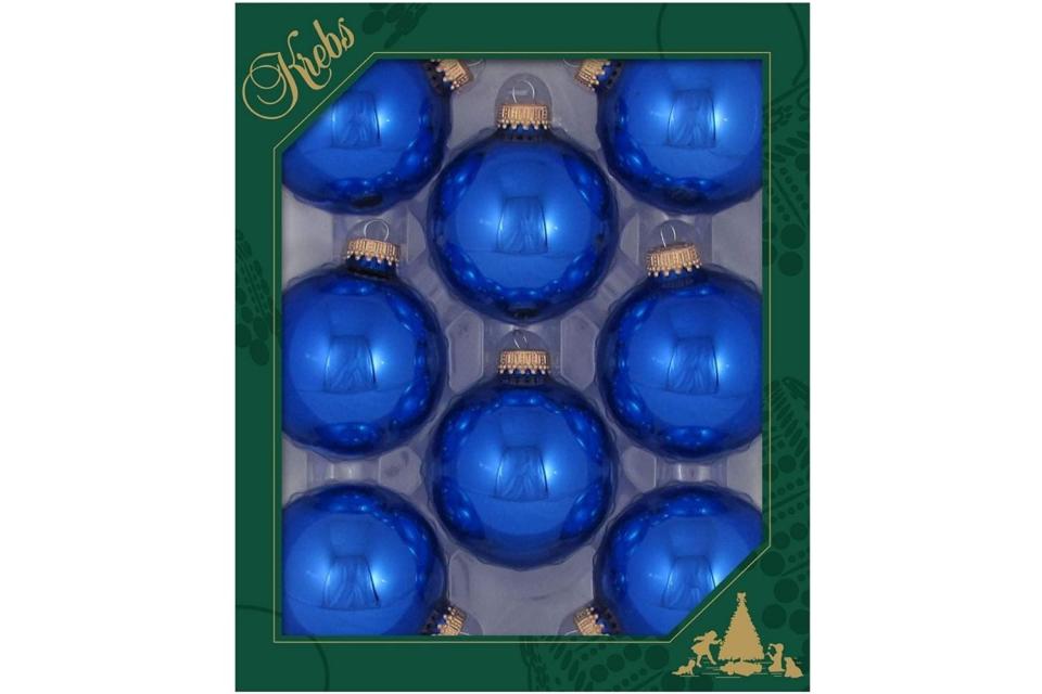 The Best Christmas Ornaments Option: Christmas By Krebs Seamless Glass Ball Ornaments