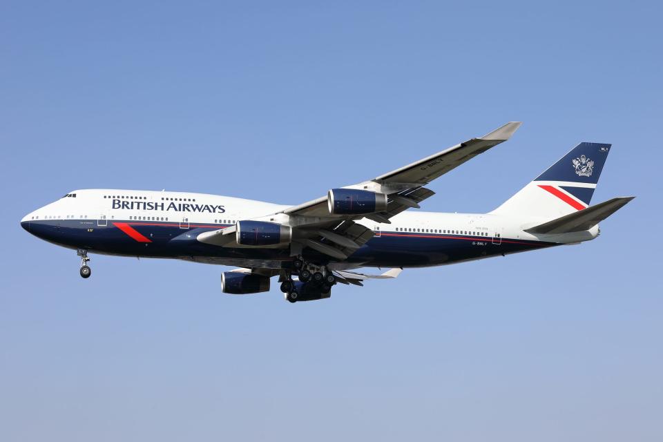 British Airways Boeing 747 special livery