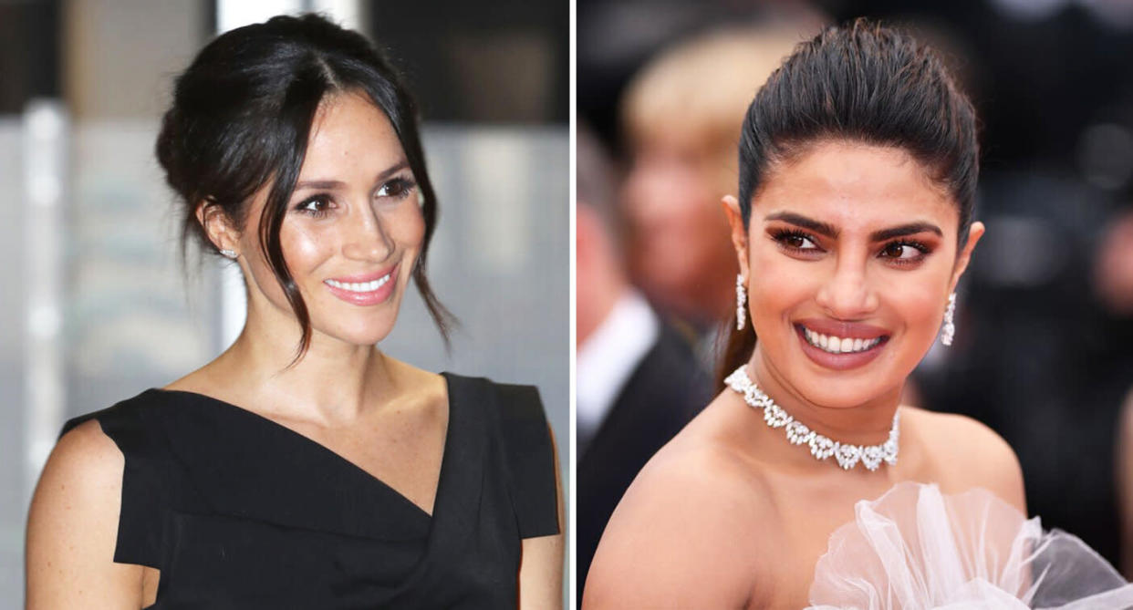 Priyanka Chopra has said the criticism the Duchess of Sussex has faced stems from racism [Photo: Getty]