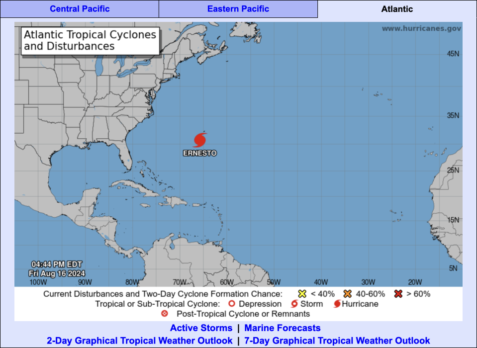 Typhoon Ernesto tracker: Newest forecast trail as Class 2 typhoon approaches Bermuda, sturdy winds beginning to select up