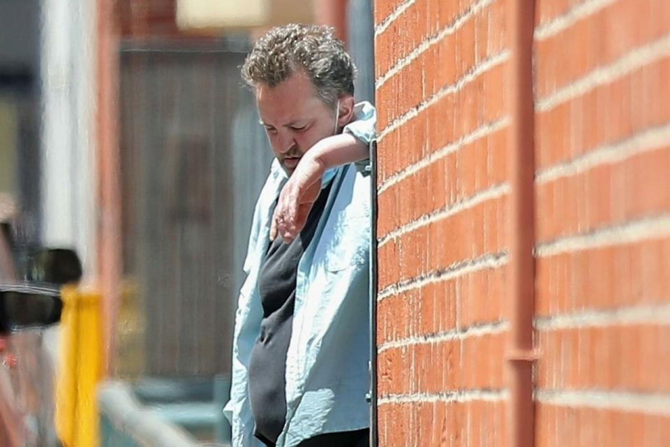 Matthew Perry causó preocupación por su desmejorado aspecto en julio último