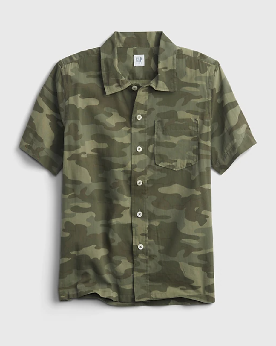 Camo Print Shirt