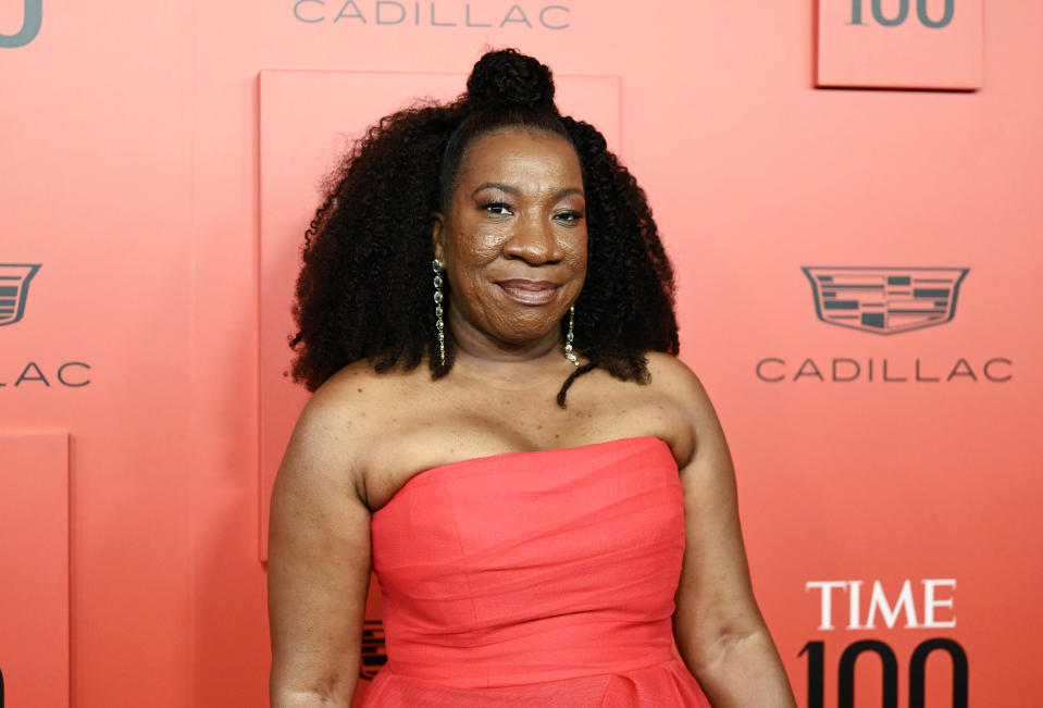 ARCHIVO – La fundadora del MeToo Tarana Burke en la gala TIME100 para celebrar a las 100 personas más influyentes en el mundo el 8 de junio de 2022 en Nueva York. (Foto Evan Agostini/Invision/AP, archivo)