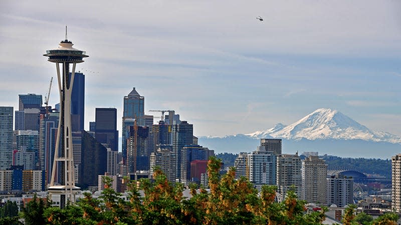 The Seattle skyline