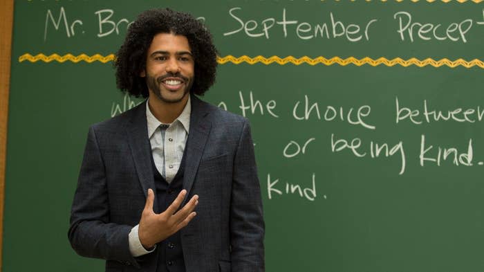 Daveed Diggs as a teacher