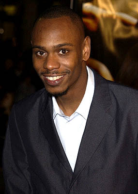 Dave Chappelle at the Hollywood premiere of Ali