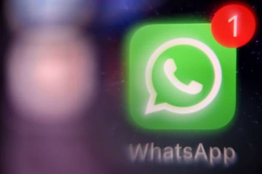 WhatsApp users have been urged to be wary of a new scam. (AFP via Getty Images)