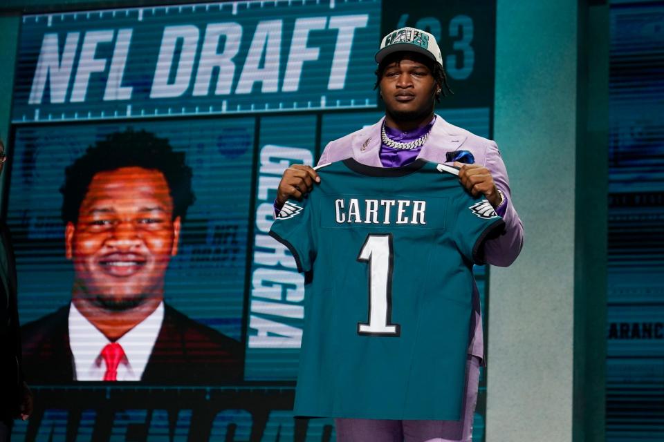 9. Philadelphia Eagles - Jalen Carter, DT, Georgia