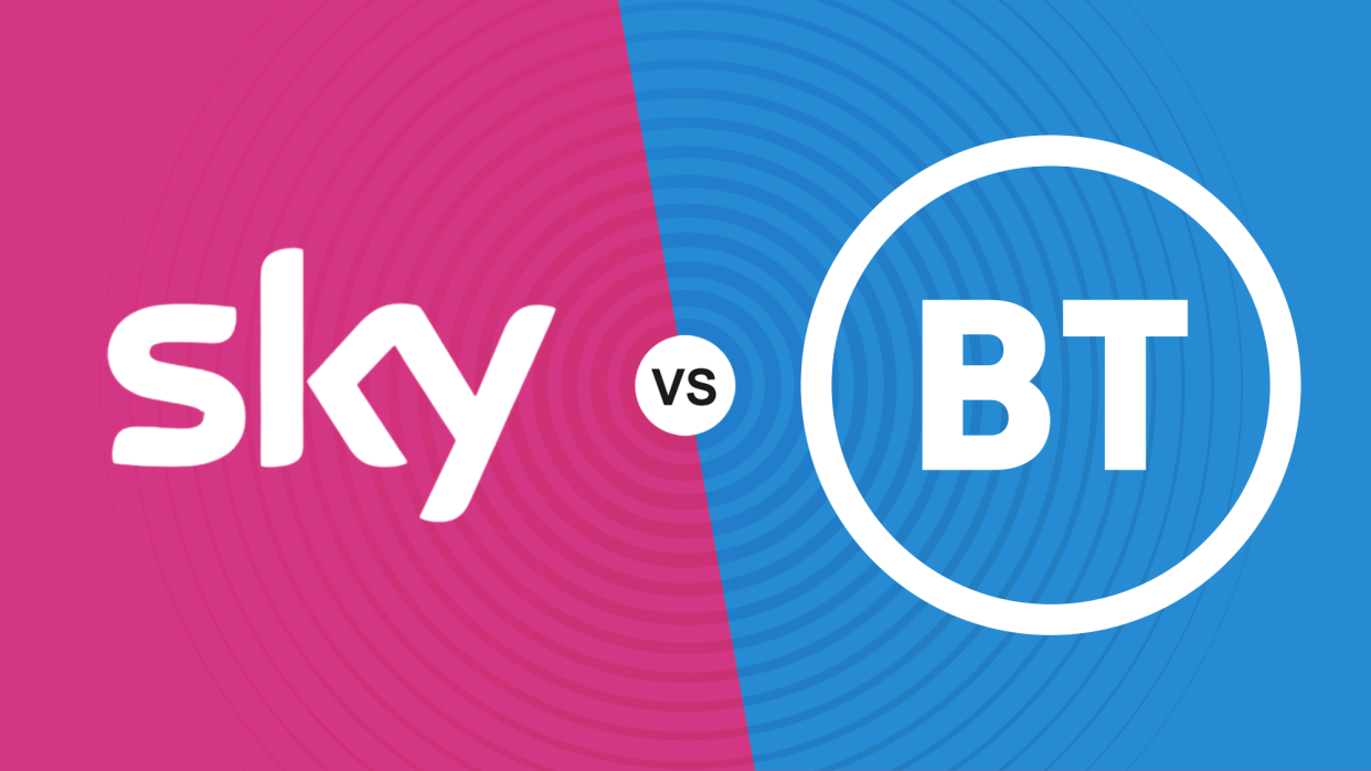  Sky vs BT broadband. 