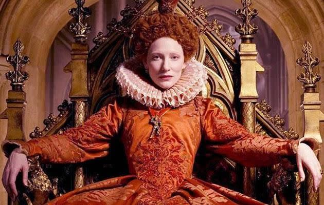 Cate played Elizabeth twice - in 1998 and 2007. Source:Gramercy Pictures/Universal Pictures