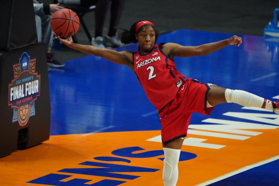 Aari McDonald led the Arizona Wildcats to their first NCAA national championship game before they fell by one point to Pac-12 rival Stanford.