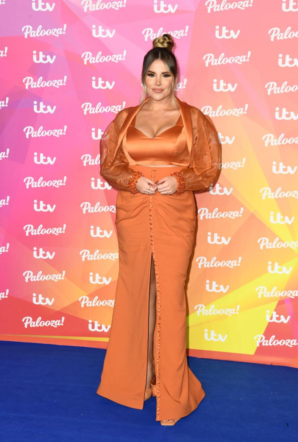 georgia kousoulou attends itv palooza 2021