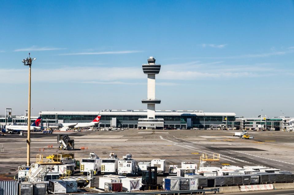 The air traffic control tower at JFK. travelview – stock.adobe.com