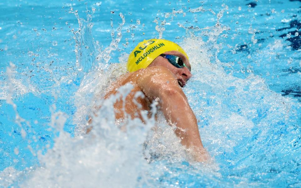 Australia's Jack McLoughlin won the silver medal - GETTY IMAGES