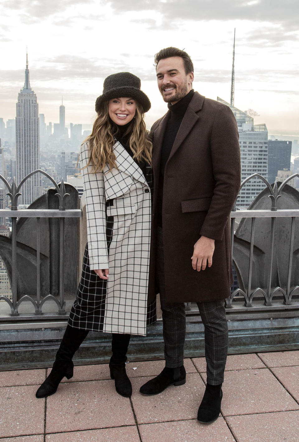 Hannah Brown and Adam Woolard (Santiago Felipe / Getty Images)