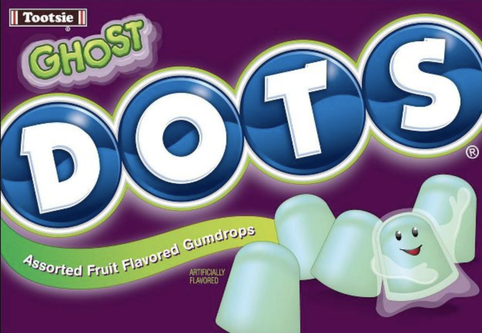 Vegan Halloween Candy tootsie dots