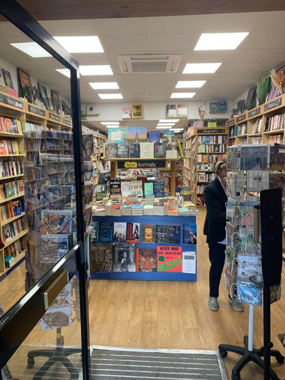 One of the businesses seeing people come in to spend vouchers is independent bookshop Bookcase, which has been in operation in Chiswick since 1993  (Bookcase)
