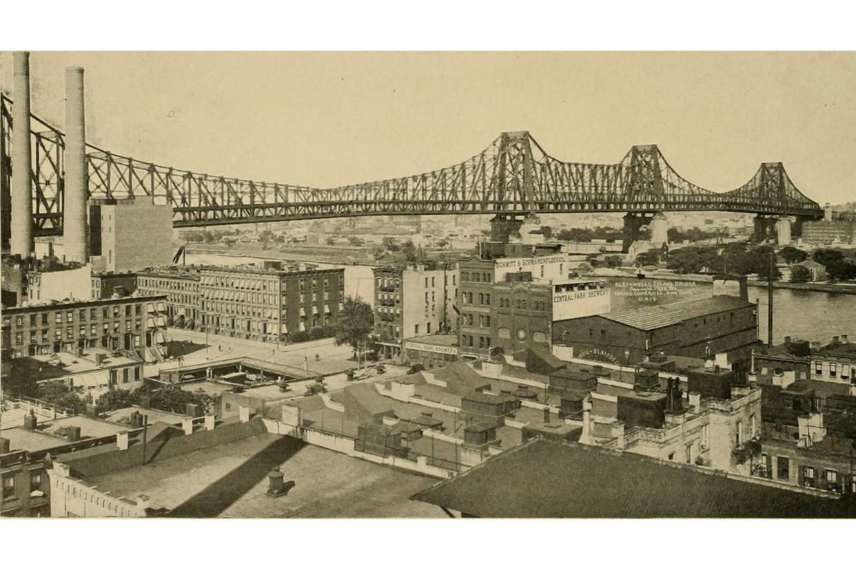 Blackwell's Island Bridge, New York (1909)