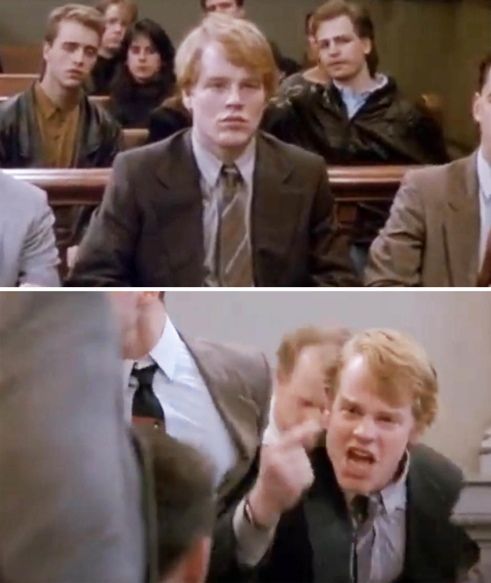 Young Philip Seymour Hoffman