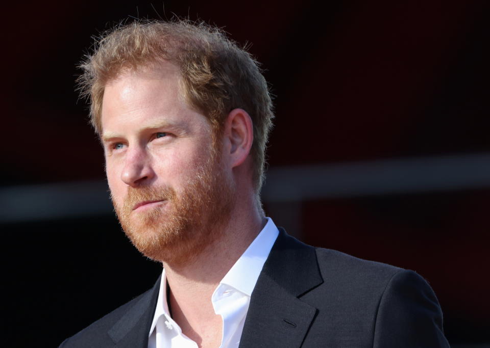 Britain's Prince Harry attends the 2021 Global Citizen Live concert at Central Park in New York, U.S., September 25, 2021. Picture taken September 25, 2021. REUTERS/Caitlin Ochs