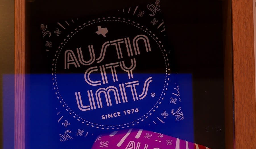 Austin City Limits TV show signage. (KXAN Photo/Ed Zavala)