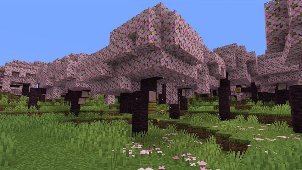 Minecraft  Update Brings Cherry Blossom Biome