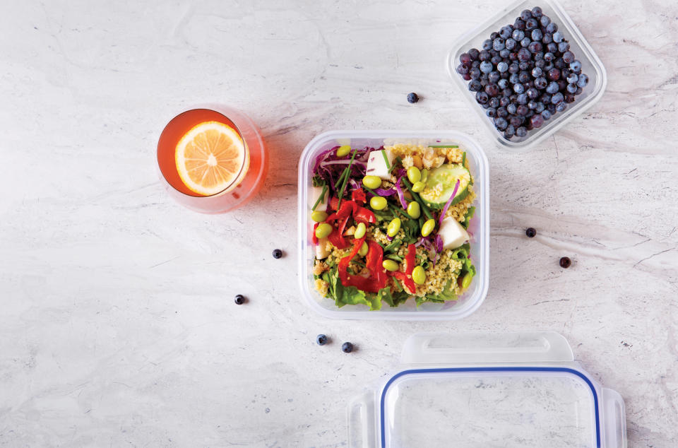 Tupperware from Canadian Tire makes it easy to keep lunch simple