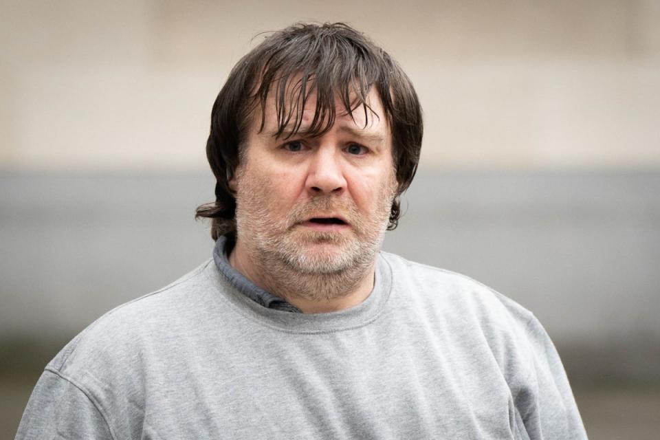 James Phillips, 46, pleaded guilty to malicious communications at Westminster Magistrates’ Court (PA Wire)