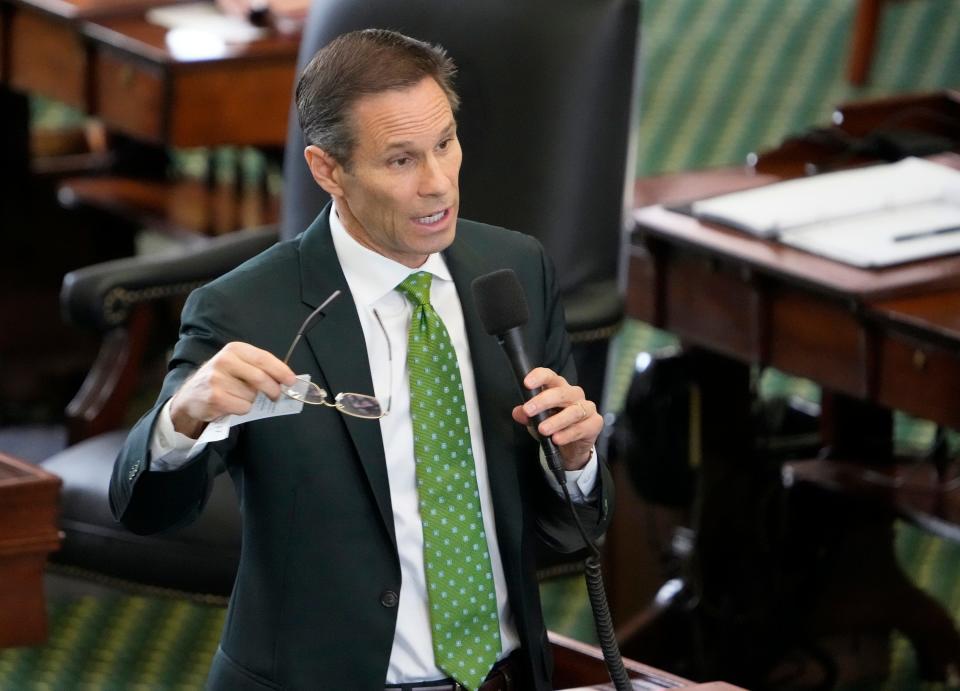 State Sen. Nathan Johnson, D-Dallas, defended his record by saying he was "unwavering and outspoken in my opposition to the right-wing agenda."