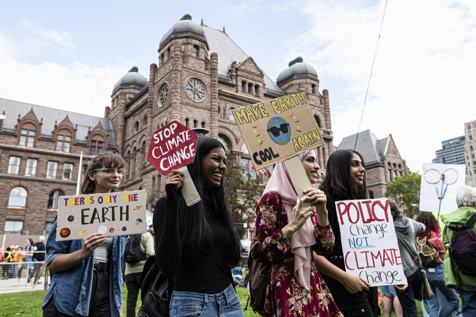 Canada Climate Protests