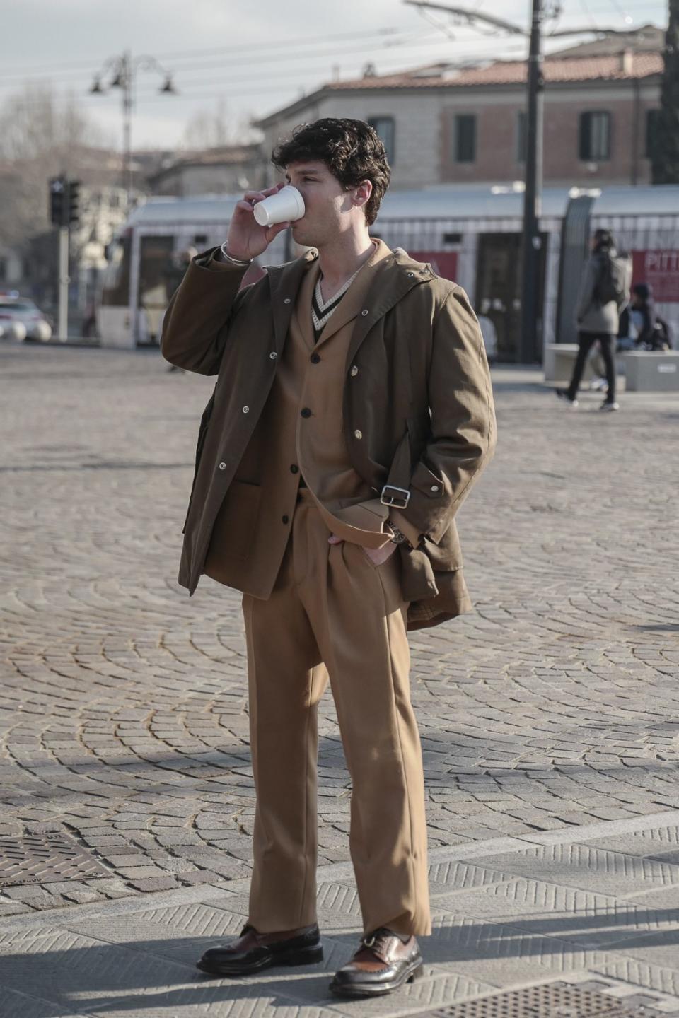 The Best Street Style from Pitti Uomo Fall/Winter 2020