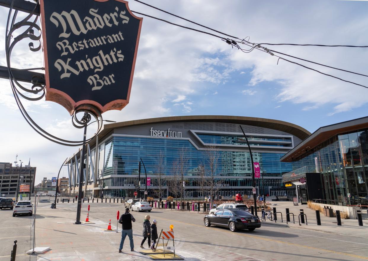 Mader's Restaurant is one of many Milwaukee businesses that will be located inside the security zone for the Republican National Convention at Fiserv Forum July 15 to 18.