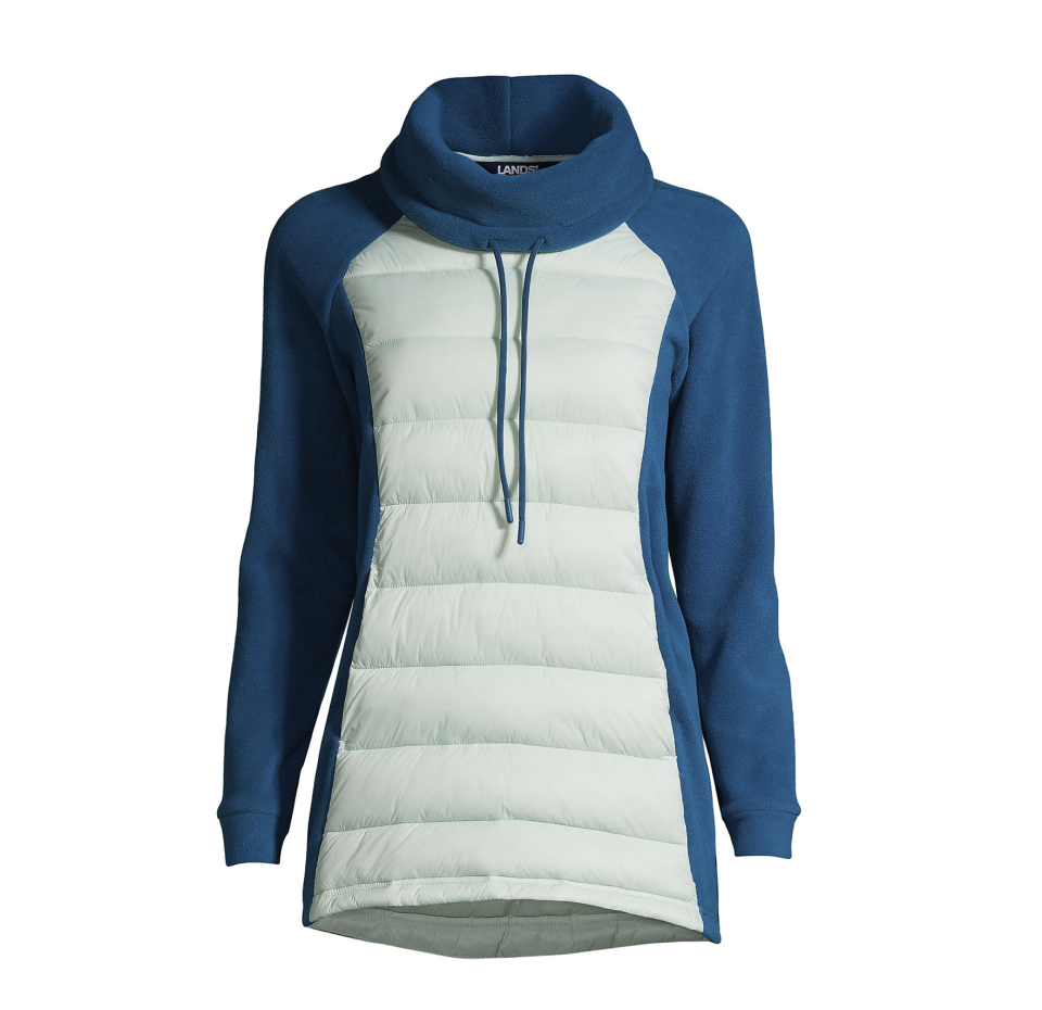 10) Women's Insulated Hybrid Fleece Pullover