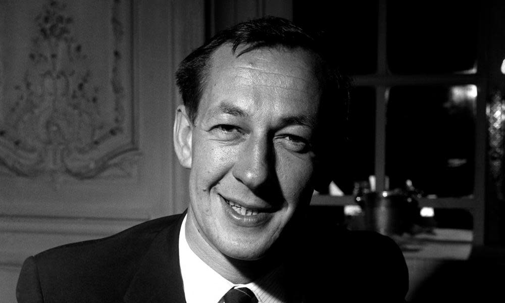 Brian Matthew in 1962. On the BBC Light Programme for the skiffle boom, and on ITV for pop show Thank Your Lucky Stars, he later presented Radio 2’s Sounds of the Sixties.