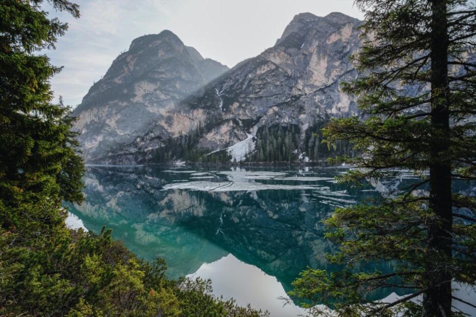 The Dolomites has beautiful mountains that can be a great backdrop for wedding photos. Check out this destination for couples eloping. 