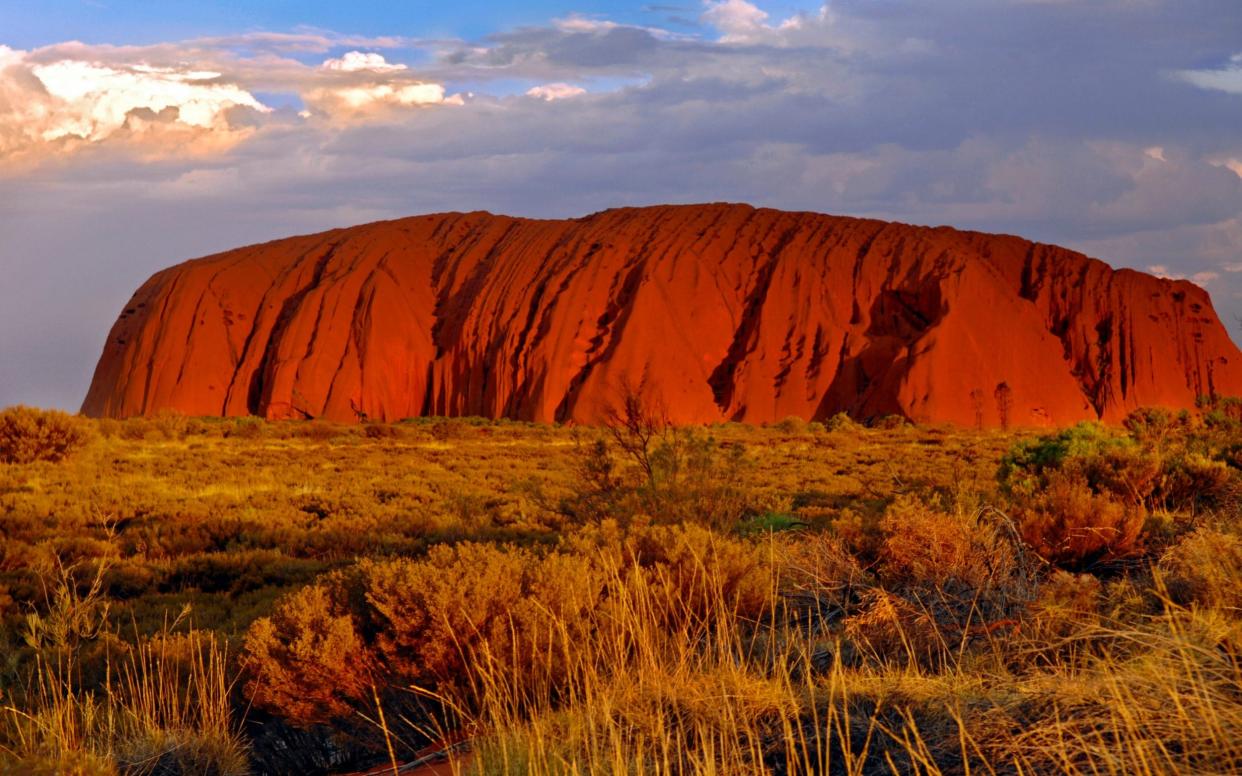 Uluru is sacred to the Anangu people - STEVE STRIKE