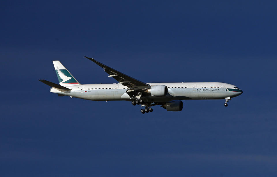 Cathay Pacific was named the best airline for premium experiences (Picture: PA)