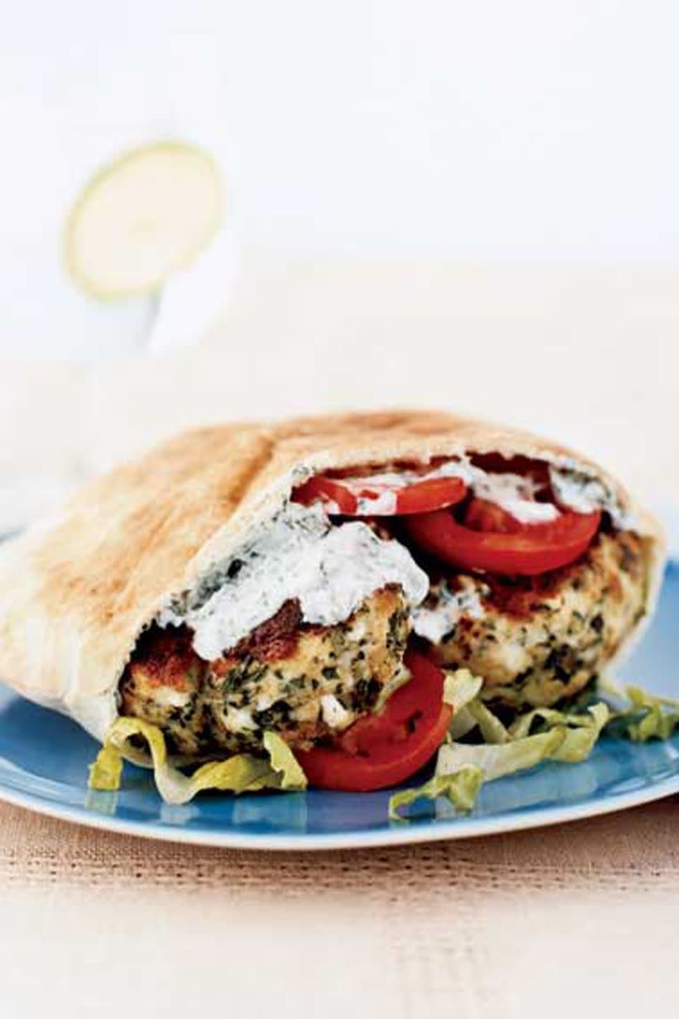 Greek Chicken Burgers