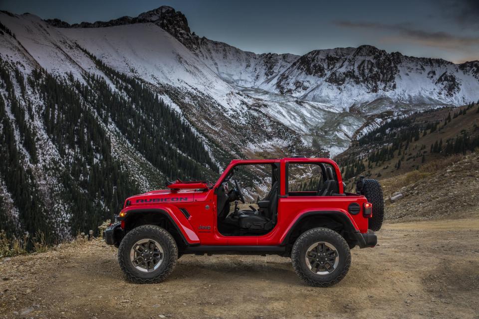 The 2018 Jeep Wrangler.