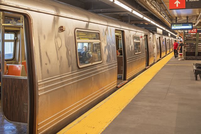 <p>Getty</p> New York subway