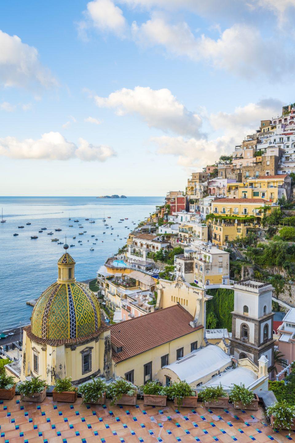 <p>Anyone who has seen the Amalfi Coast’s stretch of multicoloured houses and lush forests knows exactly why <a href="https://www.housebeautiful.com/uk/lifestyle/property/a26404976/monastery-for-sale-italy-one-euro/" rel="nofollow noopener" target="_blank" data-ylk="slk:Italy;elm:context_link;itc:0;sec:content-canvas" class="link ">Italy</a> made it on this list. Completely breathtaking, the vibrant European country is a picture-perfect destination.</p>