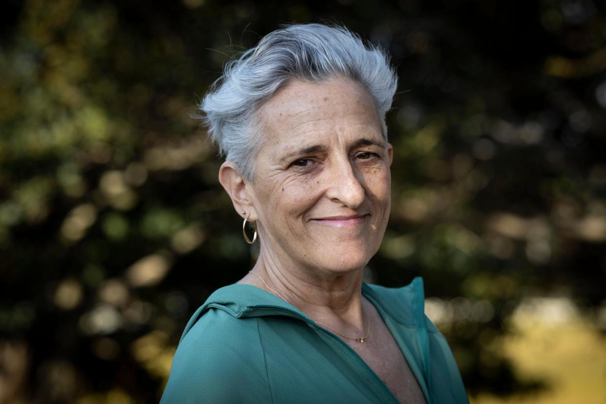 <span>Australian author Charlotte Wood, author of Stone Yard Devotional, which has been shortlisted for the 2024 Booker prize. </span><span>Photograph: Jessica Hromas/The Guardian</span>