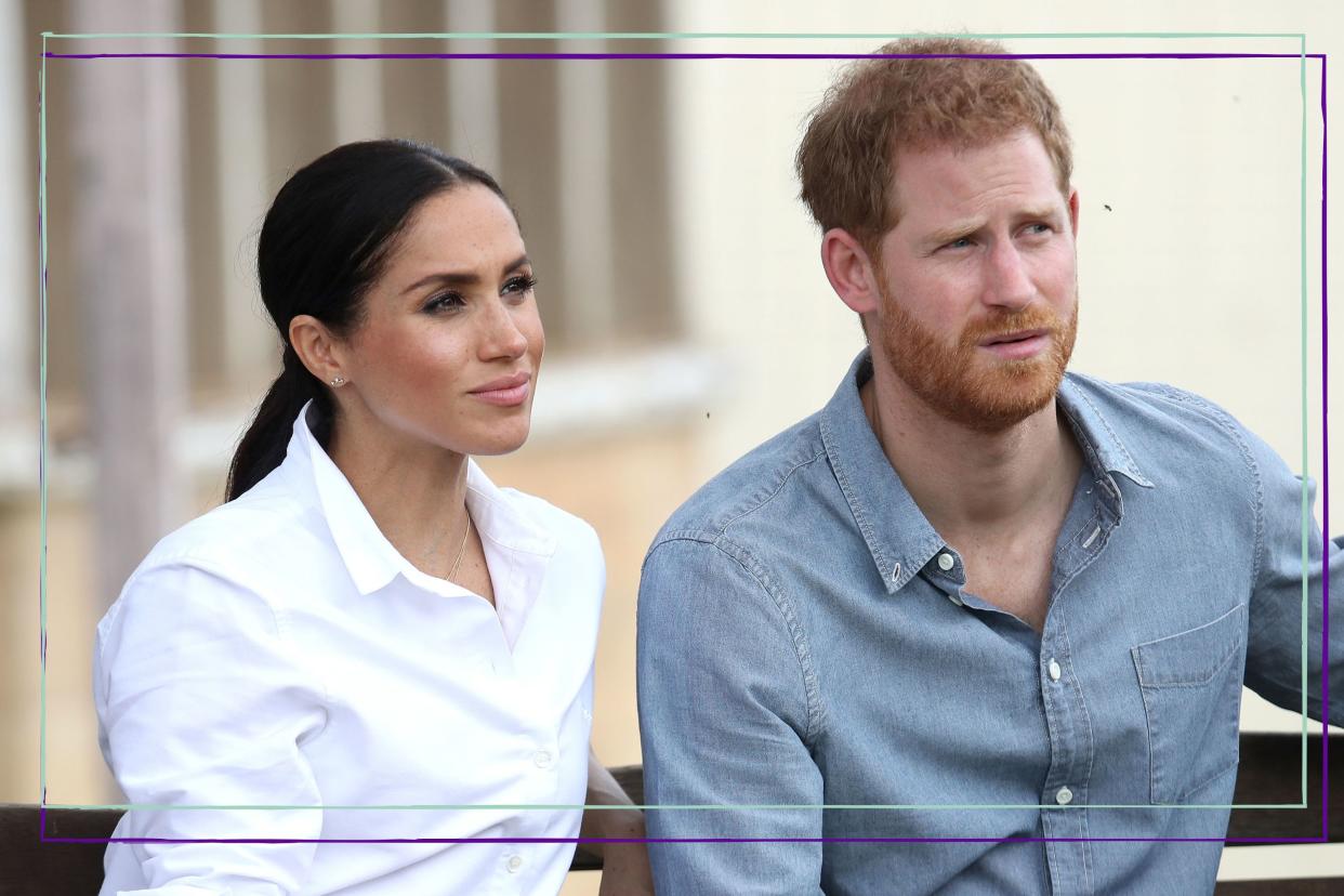  Prince Harry and Meghan Markle. 