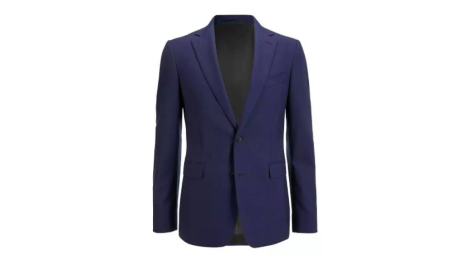 Wool Travel Suit Jacket 